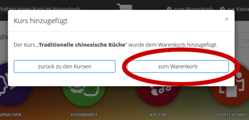 zum Warenkorb